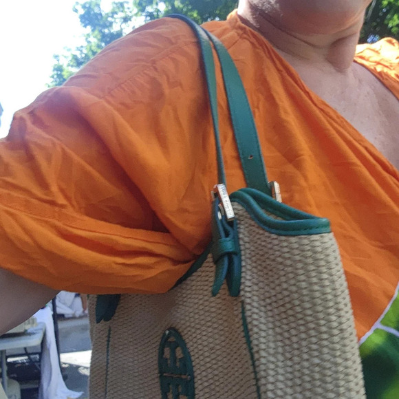 Tory Burch Emerald city woven totea - Picture 16 of 16